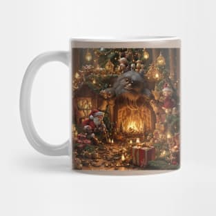 Merry christmas and santa claus Mug